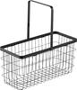 Yamazaki Tower Slim Laundry Wire Basket, Medium, Black, W23 x D53 x H24.7cm, Model 10002