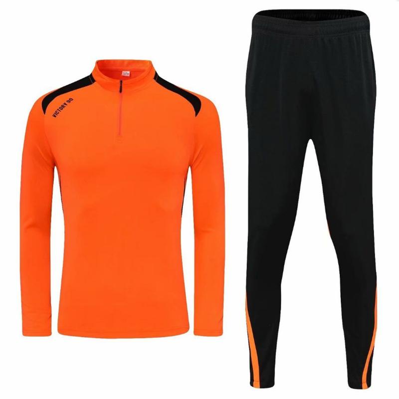 Sports Suits Professional Morning Running Football Outdoor Training Clothes Loose Wild Spring and Autumn Winter Fleece Fitness Clothes