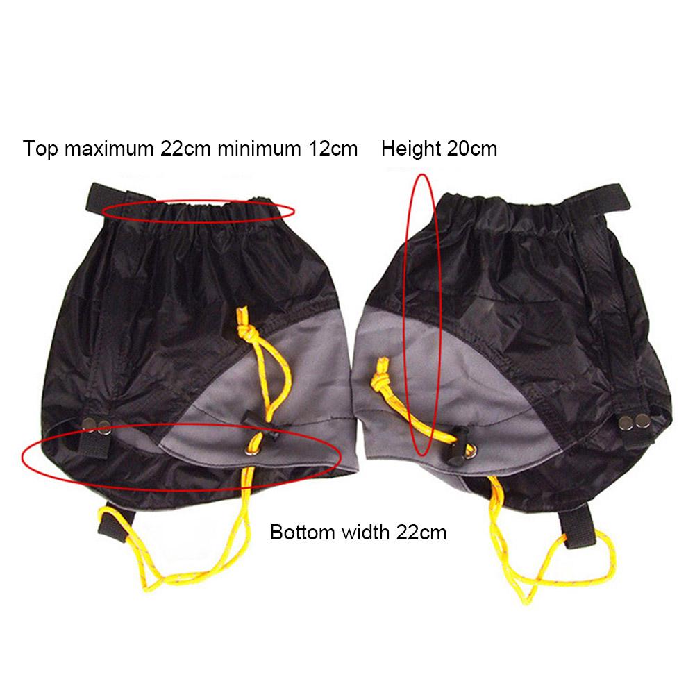 Outdoor Hiking Snow Legging Gaiters Climbing Winter Snow Shoes Cover Waterproof Hiking Skiing Climbing Dustproof Foot Cover