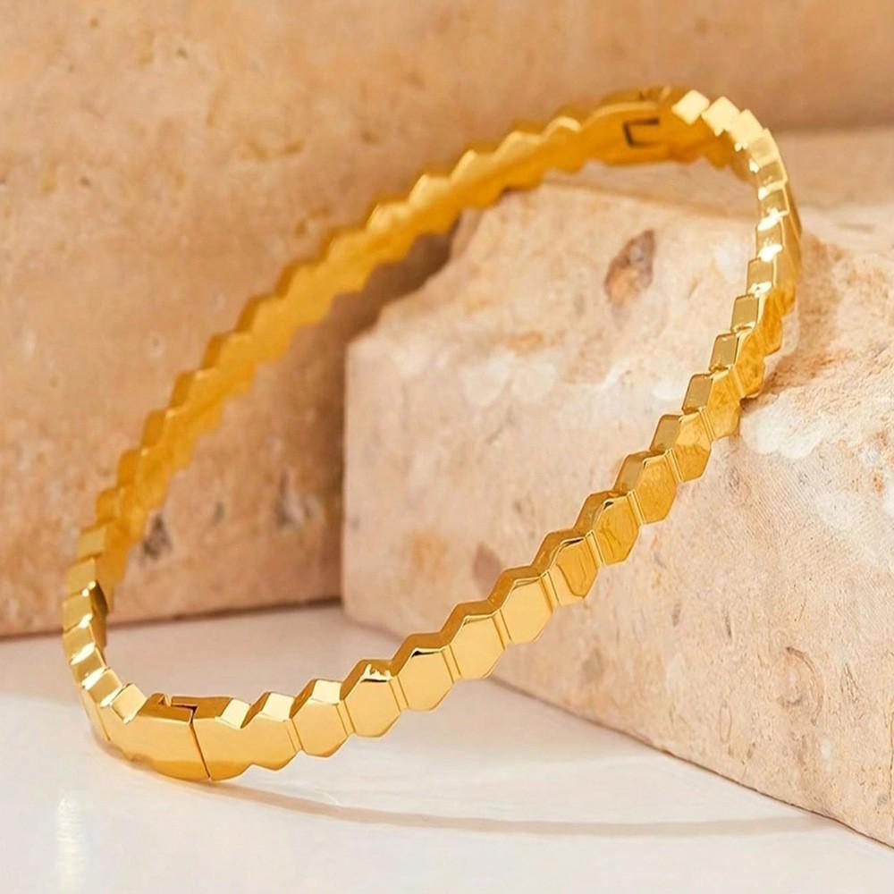 Starry Sky Silver Titanium Steel Bracelet for Women - High-End, Versatile, Full Diamond, Non-Fading Fashion Accessory