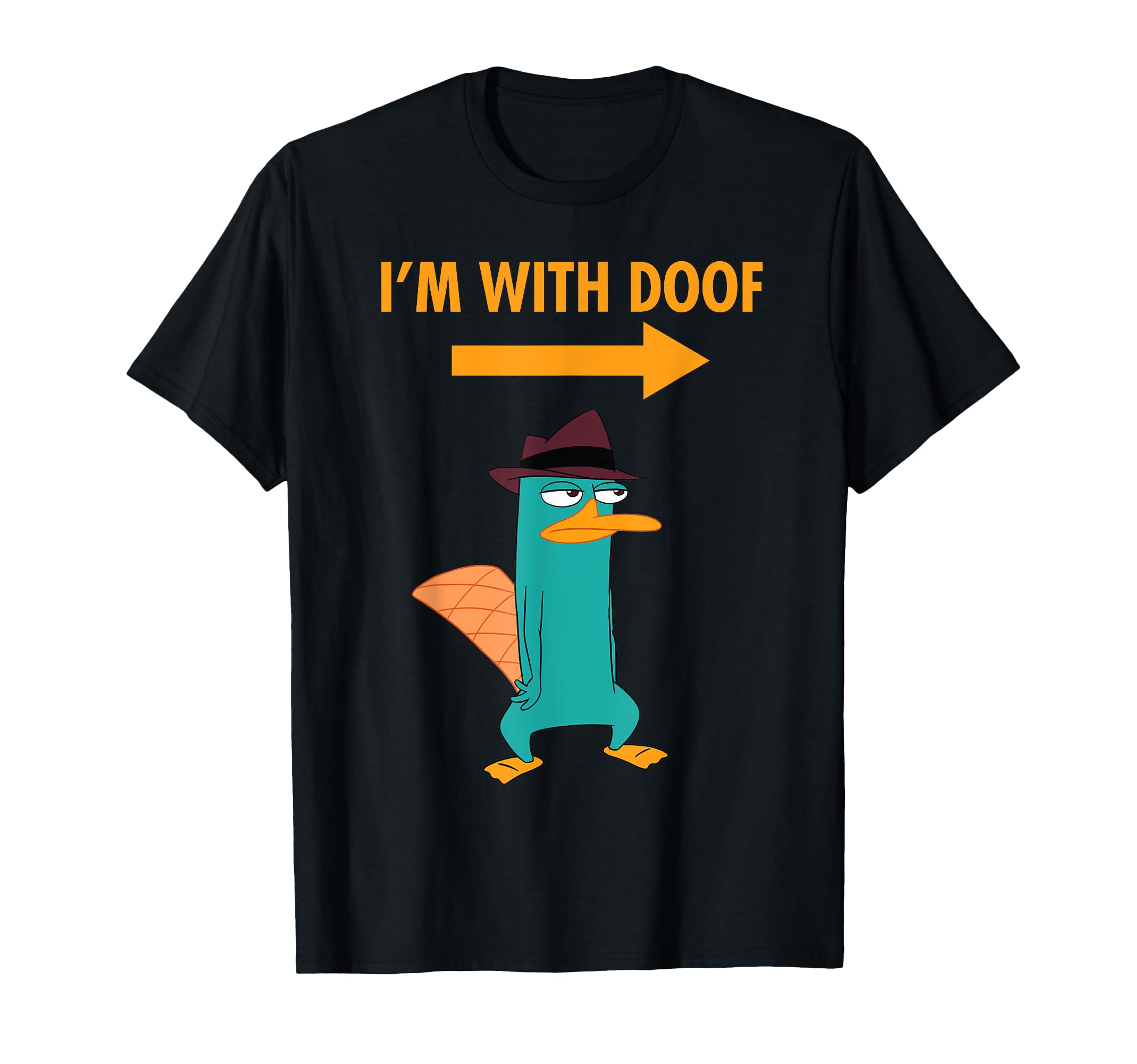 

Phineas and Ferb: Candelabra Against the Universe I m With Doof T-Shirt
