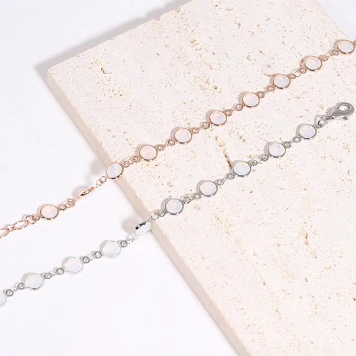 Milky Stone Bracelet PYBB0264