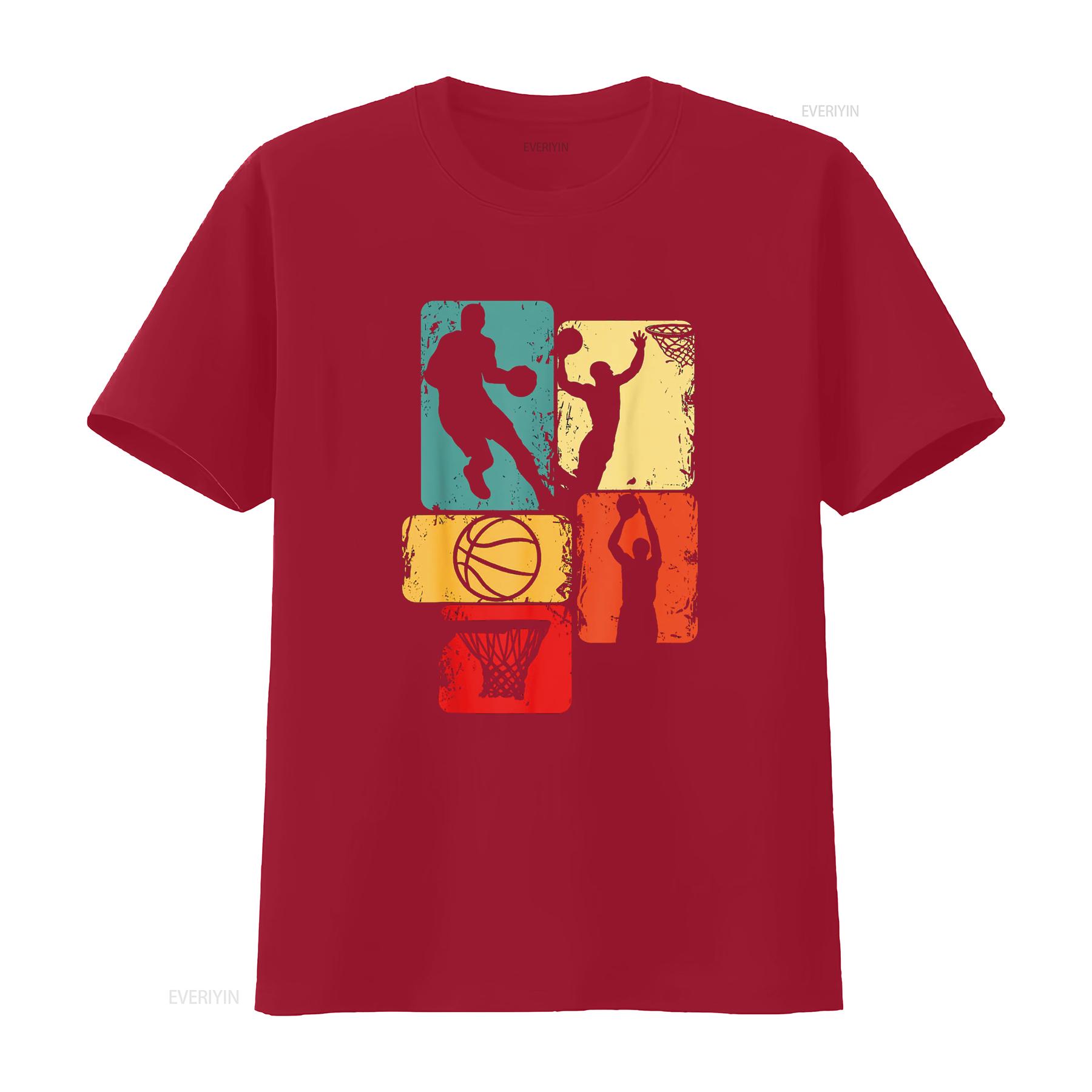 Basketball Player Boys Kids Men T Shirt vintage Washed Comfortable designer clothes Stylish Unisex graphic Slightly Breathable S