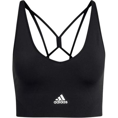 Casual Fitness Letter Logo Print Sports Bra Women Underwear Black GL3726