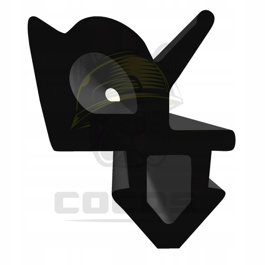 Seal for PVC windows S-1387F BLACK 1m