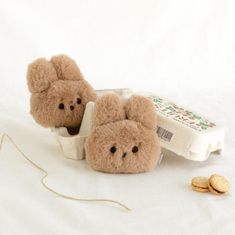 Pluizige Peyo Sleutelhanger 4 kleuren