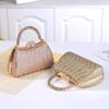 Luxury Diamond Embedded Evening Bag Fashionable Design Elegant Style Chain Purse Small Size Clutch Bag Formal Gathering