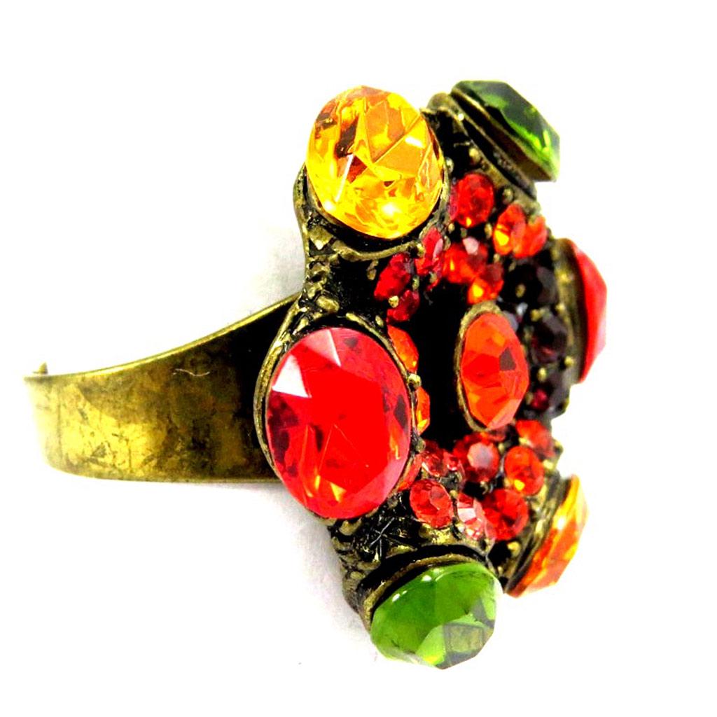 Ring Creator 'Rayons Des Etoiles' Red / Green