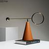 Geometric Stabilizer Rod Ornaments Desk Decoration Minimalism Metal Geometric Sculpture Modern Crafts Room Aesthetic Decor