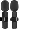 K9 Wireless Collar Microphone Set with K8 Dual Converter & K1 Sponge Cover.