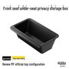 Tesla Model Y Under-Seat Storage Box with Lid - Center Console Organizer Modification