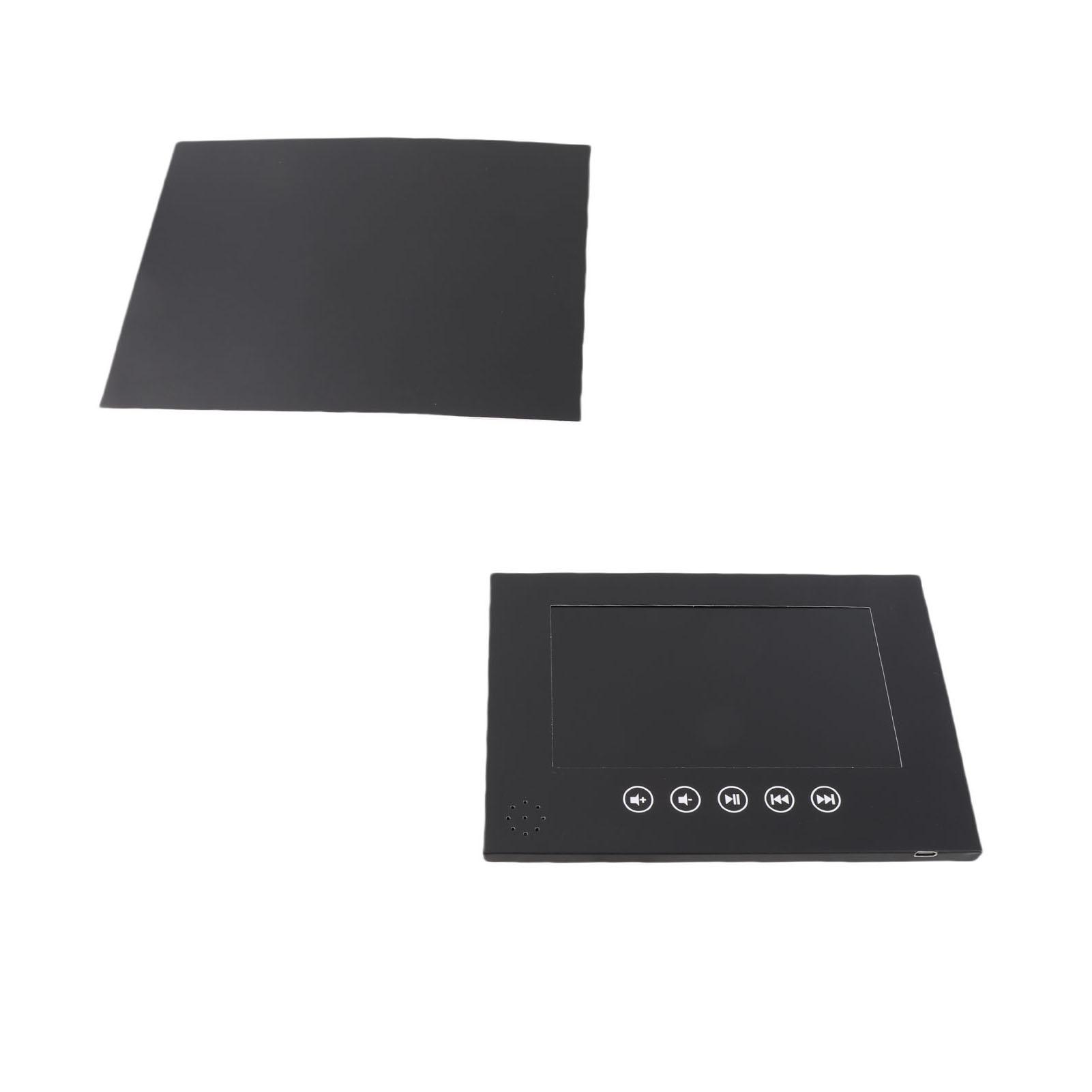 

Видео Открытка Электронная Видео Брошюра ЖК-Экран Цифровая Брошюра с 1 Пакетом Наклеек Сумка для Хранения Продукта 7inch