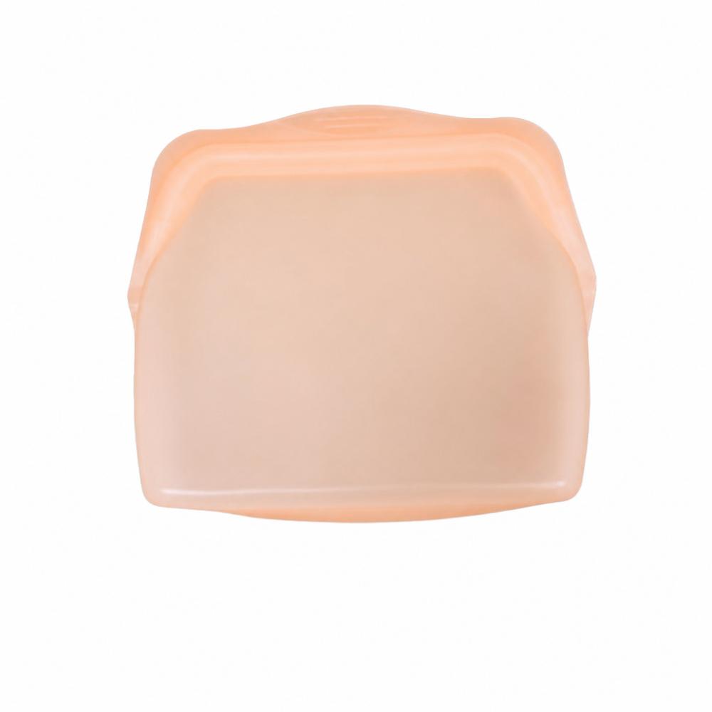 High Temperature Resistance Silicone Fresh-keeping Bag Upright Freezer Bags Freezer Microwave Safe