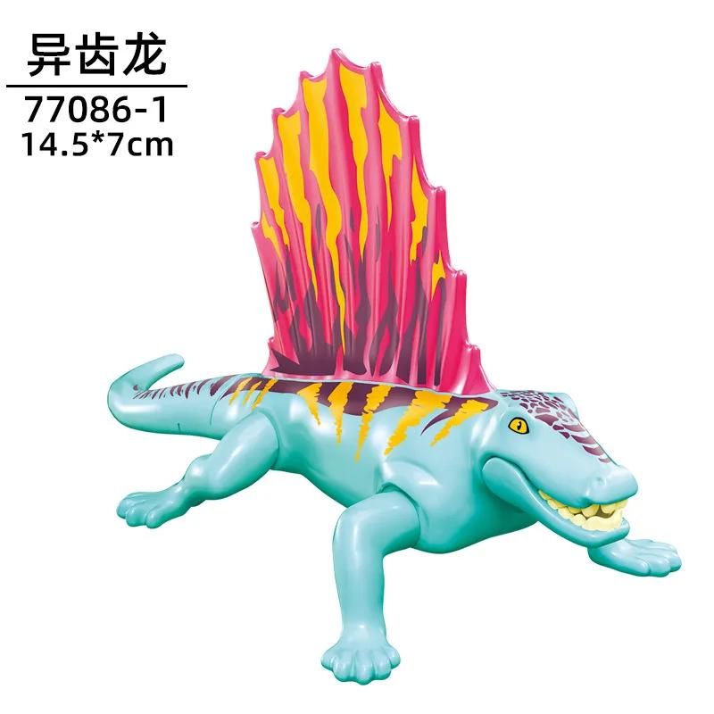 Dinosaur Jurassic World Tyrannosaurus Rex Velociraptor Tyrannosaurus building blocks animal toys building blocks children's gift