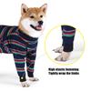 Dog Weaning Suit Elastic Wound Recovery Cotton Four-legged Pet Postpartum Cloth Bodysuit for Puppy