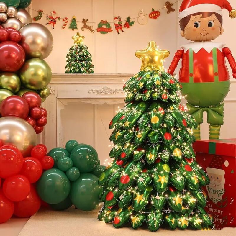Christmas Tree Mylar Balloon 1.3m
