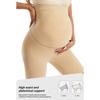Maternity Högmidjade Underkläder Mage-Stödjande Formande Shorts