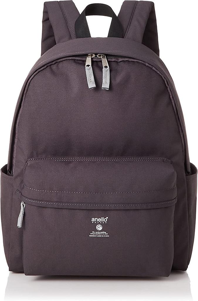 anello GRANDE CABIN Backpack, A4 Size, Lightweight, Water-Repellent, Multi-Storage, Black, Free Size (GTM0451Z)