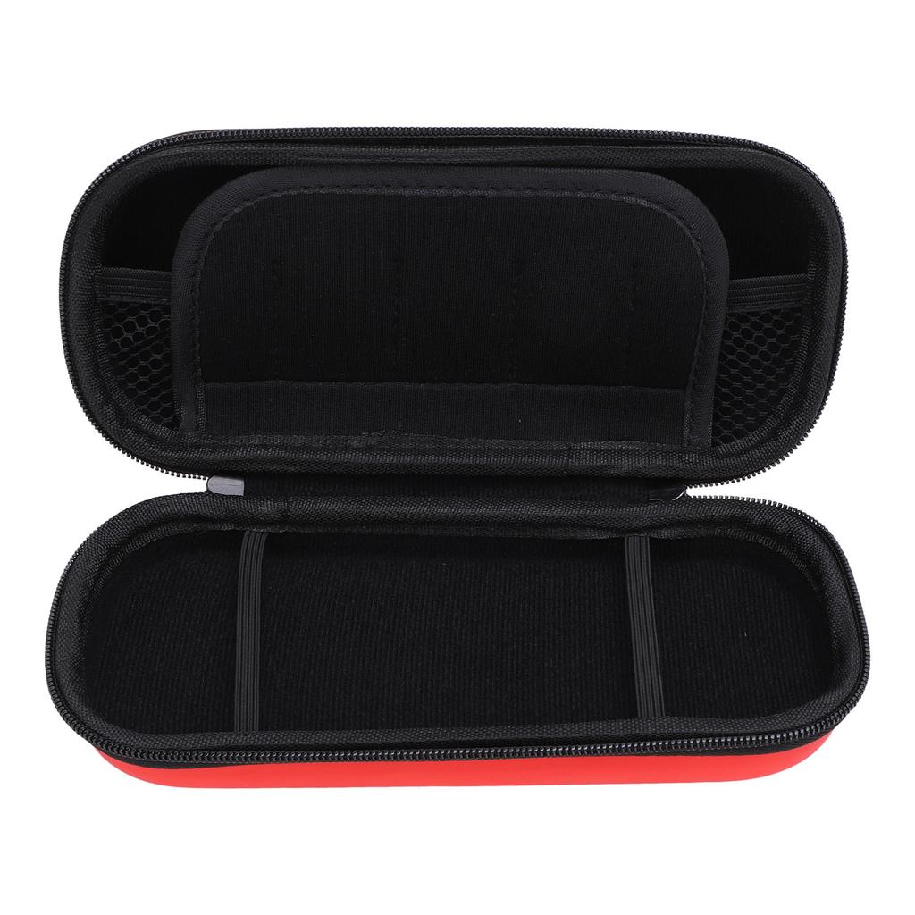 Game Console Case with Pockets Anti Scratch Water Resistant PU EVA Two Way Zipper Hard Case for PSP 3000 Game Console