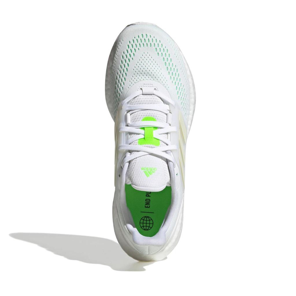 Adidas Pure Boost 22 LOT20 Running Footwear Green Size Cm Shoes, White/Cloud White/Beam (GZ5175), 28.0
