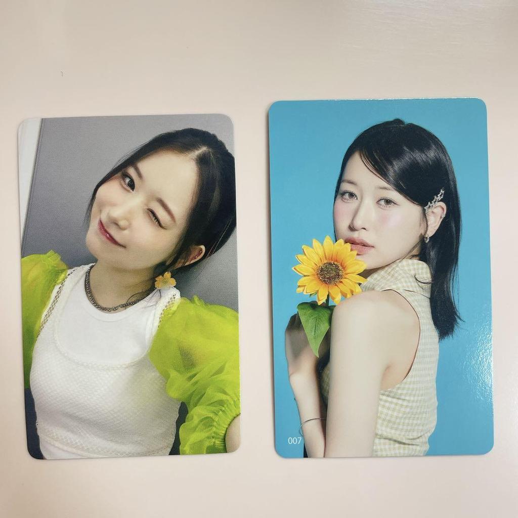 [USED] ME:I fc member W member email trading card Kasahara Momona Kasahara Momona 007