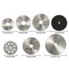 6-32Pcs Mini Circular Saw Blade Set Sanding Grinding Wheel Cutting Disc for Dremel Accessories Metal Cutting Rotary Tools