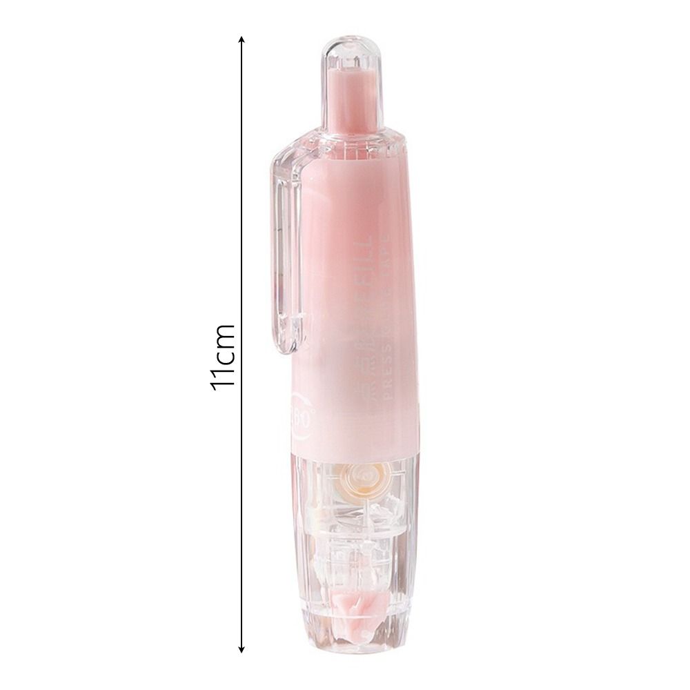 DIY Scrapbooking Glue Tape Press Type Rolling Glue Tape Glue Tape Pen  Student Stationery