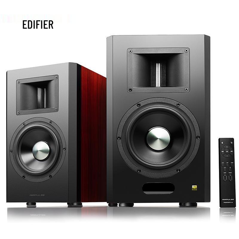 Edifier AIRPULSE A300 Pro Active Bluetooth Bookshelf Speakers CN Plug (adapter Included)