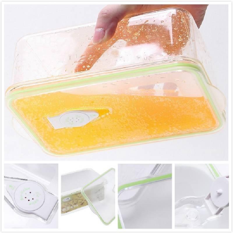 High-quality Microwave Safe Square Vacuum Seal Lunch Box For Fresh Storage