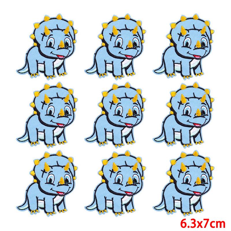 10 teile/los Stickerei Patch Eisen Auf Patches Für Kleidung Patches Auf Kleidung Jacken Dekor Applikation Nähen Liefert