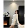 French Xiaoxiangfeng fur collar long-sleeved zipper jacket skirt set 1116 Qianjin style high-end two-piece set