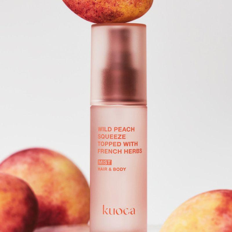 Kuoca Wild Peach Hair & Body Perfume Mist 50ml