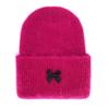 OTHER-worldly Ribbon Angora Beanie [Magenta]