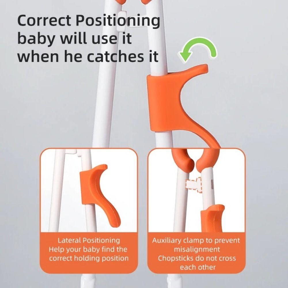 Lightweight Baby Learning Training Chopsticks Cute Cartoon Kids Eating Training Helper  Children