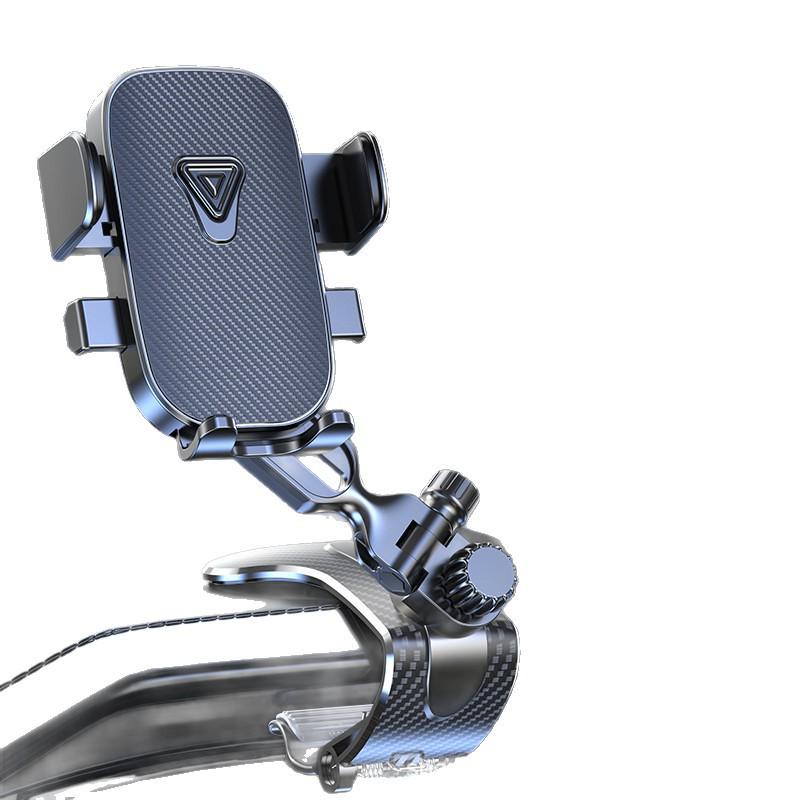 Multifunctional 360° Adjustable Car Phone Holder for Dash, Console, Visor & Mirror