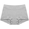 Ladies Spring and Autumn Cotton 7A Antibacterial Cotton Crotch Non Mark High Waist Comfortable Flat Angle Briefs