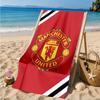 Manchester Crest Beach Towel, Quick-drying, Easy To Care For, Suitable for Both Fitness and Beach Vacations,Sports Essential