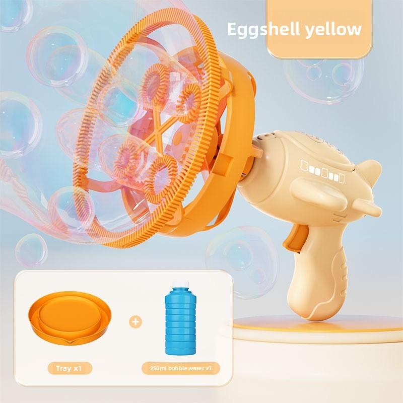 Dinosaurier-Seifenblasenpistole für Kinder mit elektrischem Ventilator und Seifenblasenbläser für Kleinkinder