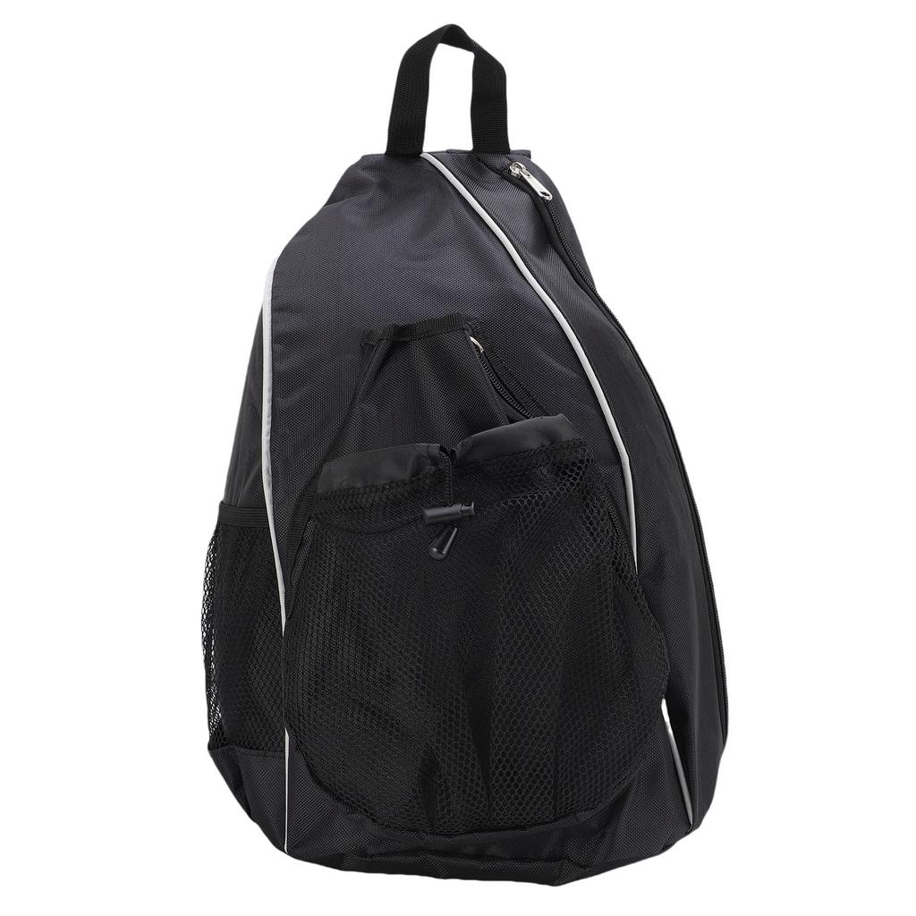 Pickle Ball Backpack 35L Large Capacity Oxford Fabric Sports Bag with Fence Hook for Balls Rackets Water Bottle Shoes