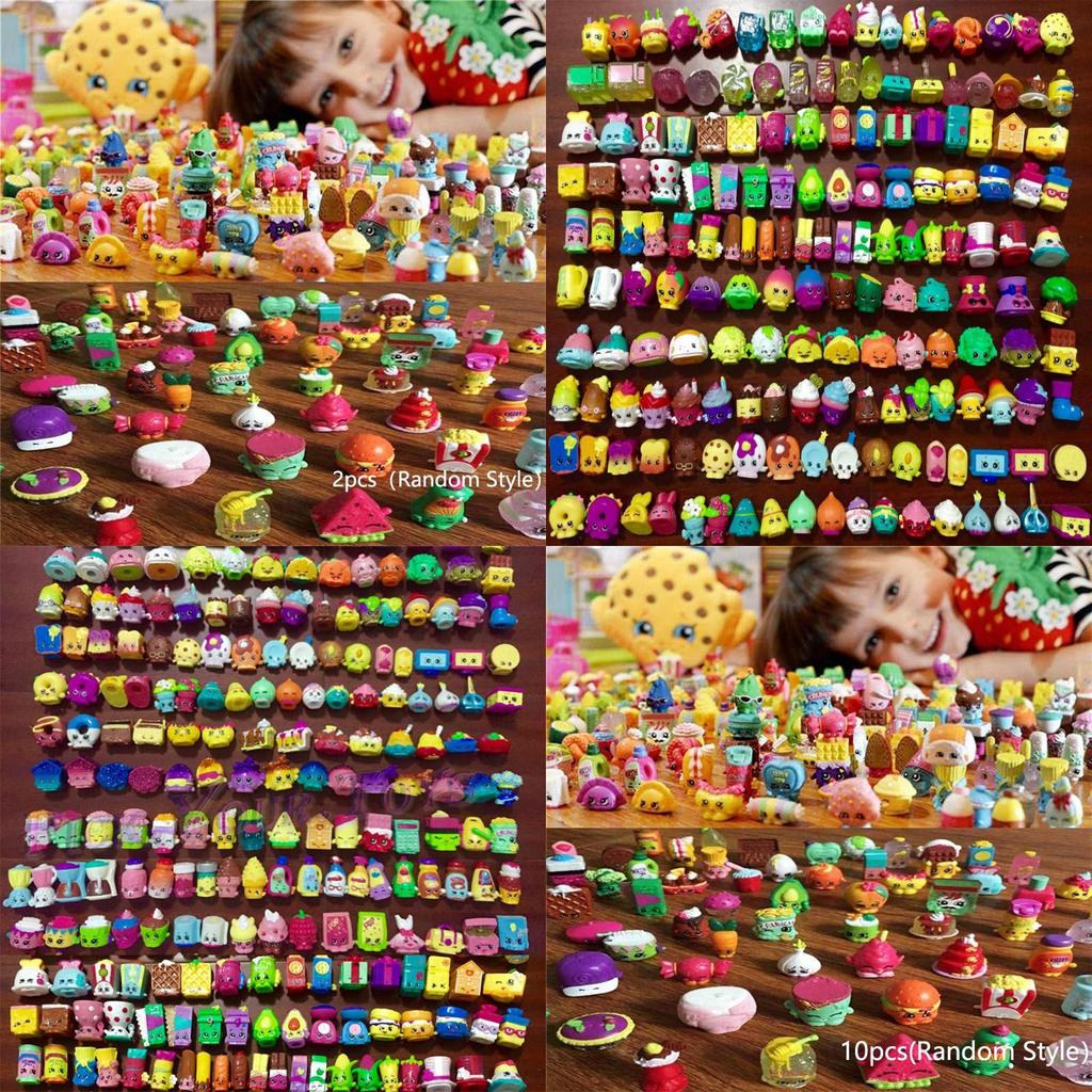 Various Styles Shopkins Season 2-5 Mini Toys Perfect For Kids Playing And Studying