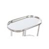 Table d'appoint - Home ESPRIT - Multicolore - 80x66x48 cm - Piédestal - Acier Miroir