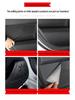 Buick E5 Door Kick Mats: Carbon Fiber Passenger Seat Protection Stickers.