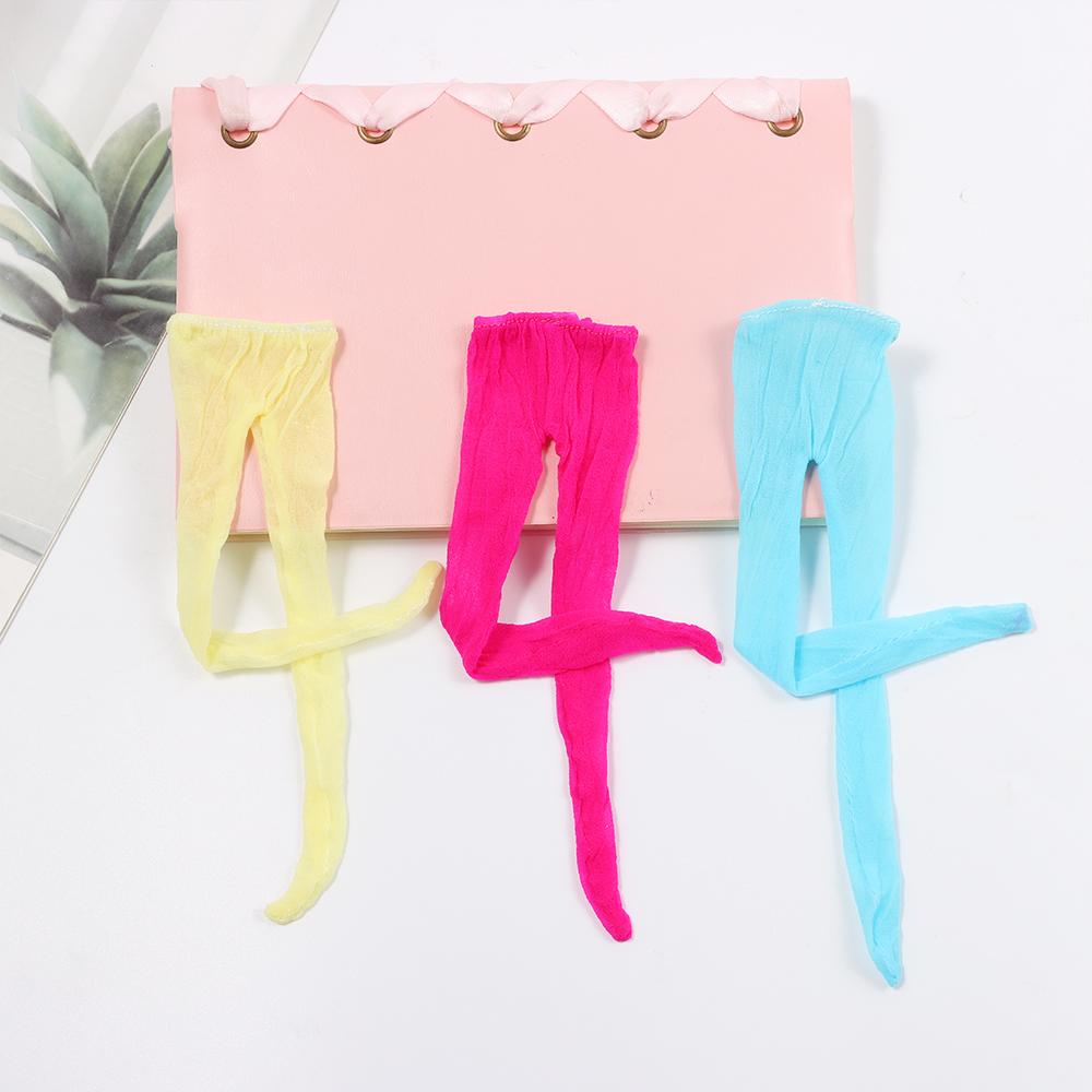 Miniature Clothes Mini Elastic leggings Doll Silk Stockings Dolls Accessories Toys Panty hose