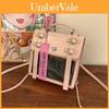 Japanese Anime Heart Love Bag With Pu Material For Daily Use And Storage