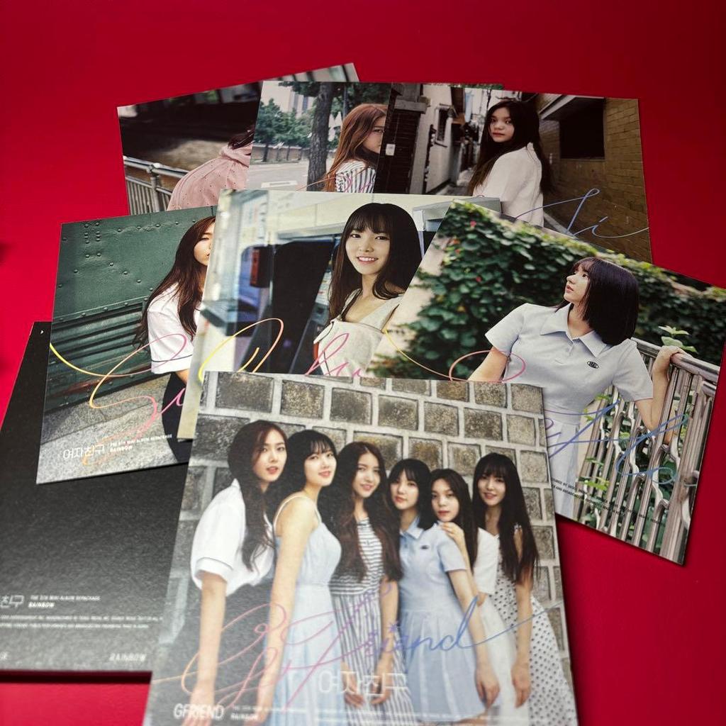 [USED] GFRIEND Rainbow Repackage (with trading card)