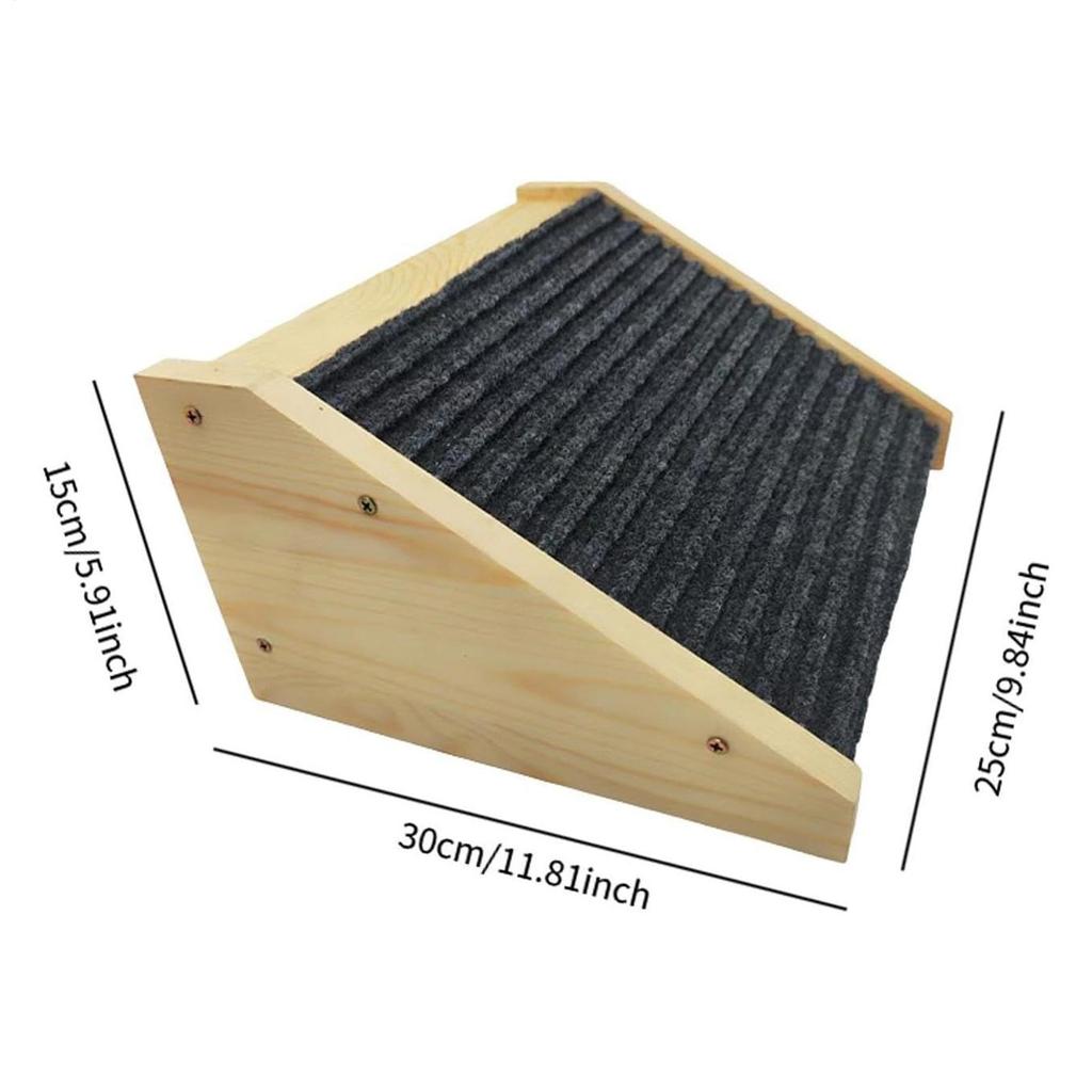 Pet Ramp Dog Steps For Bed Non-Slip Injured And Older Pets Cats Steps Safety Aid For High Places Home Couch Sofa Bedroom