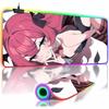 Natsume Iroha Anime BA Mouse Pad XXL RGB Gaming Mousepad Buraka HD Gamer Accessories Large LED MousePads PC Carpet with Backlit
