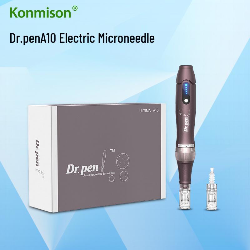 DR.pen A10 Electric Microneedle Beauty Pen with Screen Display, Wireless Charging, and Portability