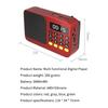 Bluetooth 5.0 Portable Fm Radio Small Emergency Recargable Sound Box Mini Vintage Speaker Mp3 Player Support Tf Card Usb Drive
