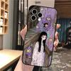 Phone Case For Iphone 17 Pro Max 17 Pro Air 16 15 14 13 Pro Max 15 16 Pro 15Plus Anime Girl Art